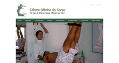 Desktop Screenshot of clinicaoficinadocorpo.com.br